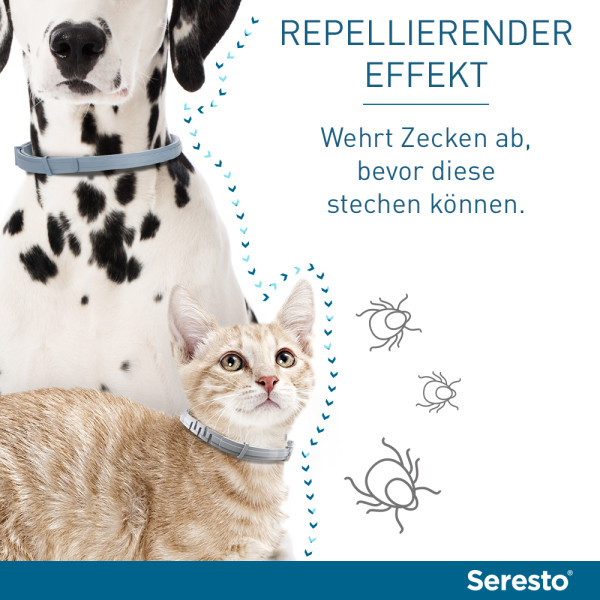 SERESTO 4,50g + 2,03g Halsband für Hunde ab 8kg