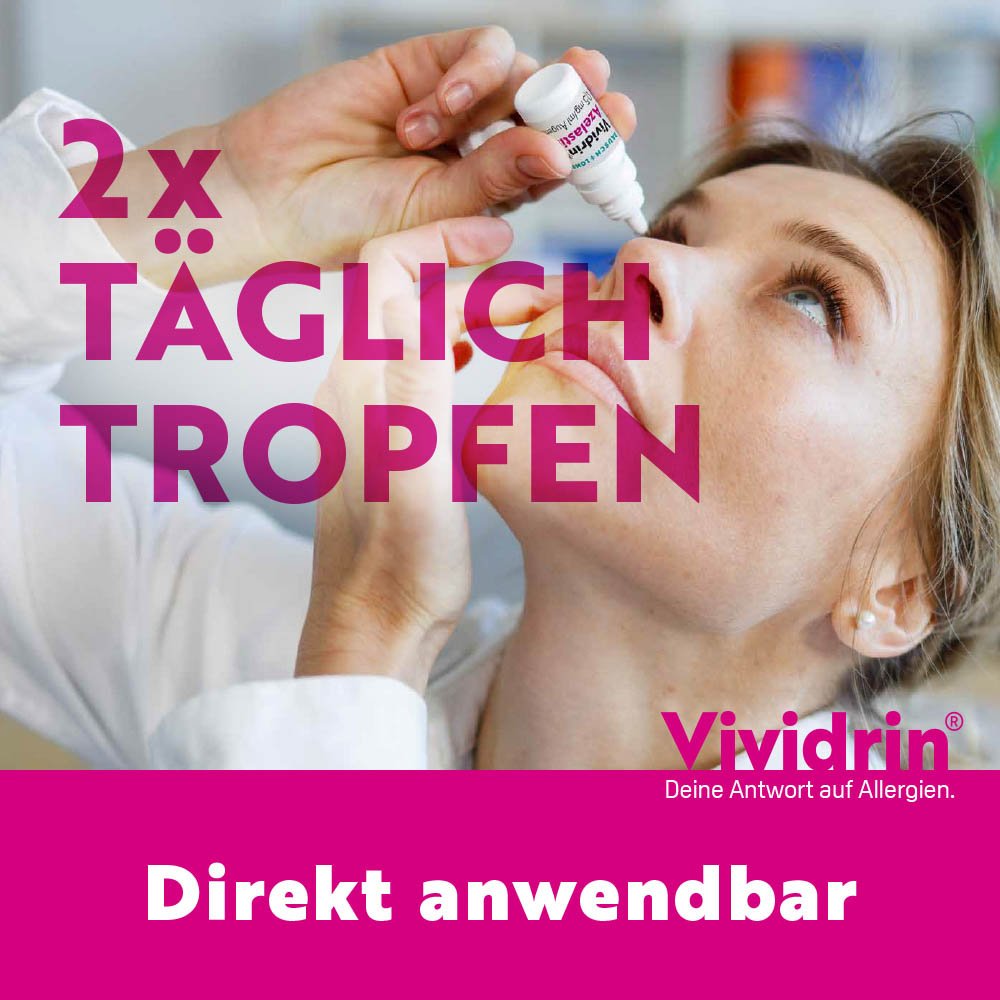 VIVIDRIN Azelastin 0,5 mg/ml Augentropfen