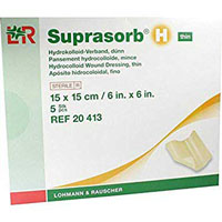 SUPRASORB H Hydrokoll.Verb.dünn 15x15 cm