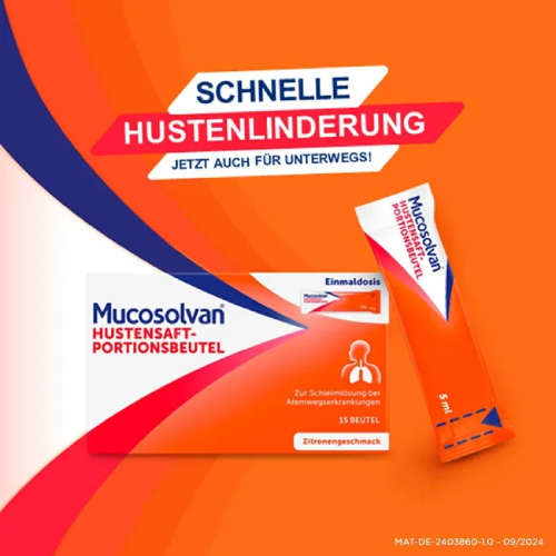 MUCOSOLVAN Hustensaft-Portionsbeutel 30 mg/5 ml