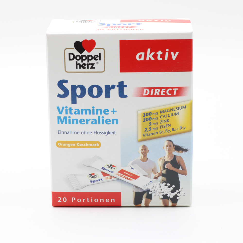 DOPPELHERZ Sport DIRECT Vitamine+Mineralien