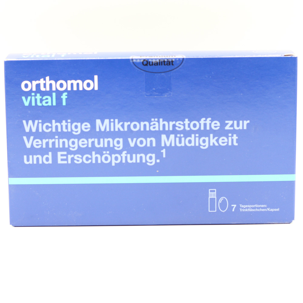 ORTHOMOL Vital F Trinkfläschchen/Kaps.Kombipack.