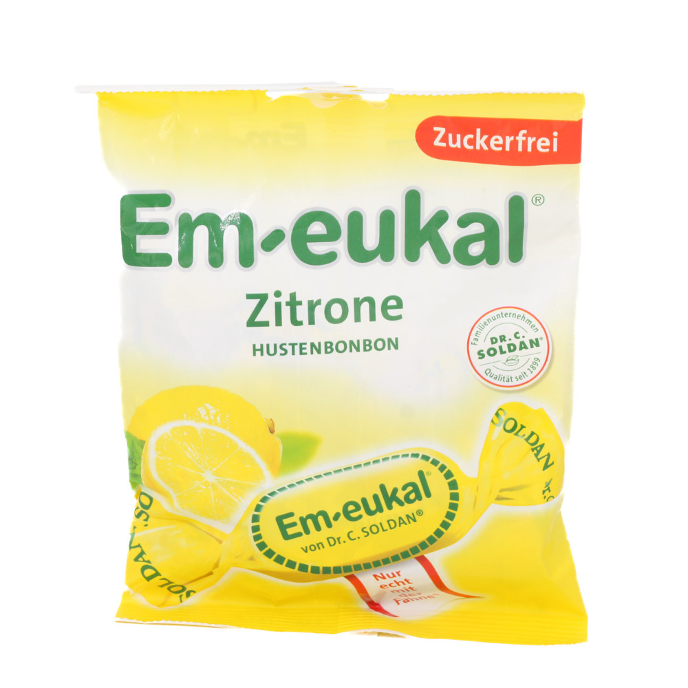 EM-EUKAL Bonbons Zitrone zuckerfrei