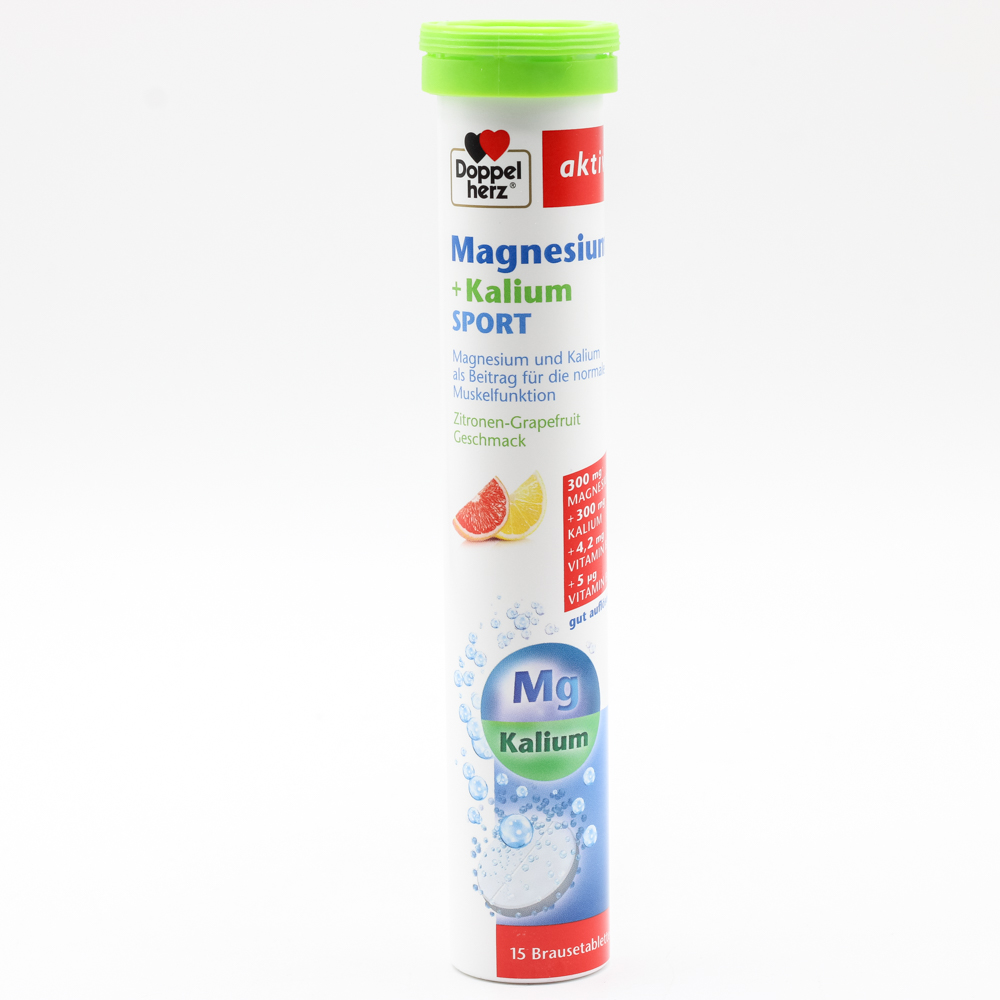 DOPPELHERZ Magnesium+Kalium Sport Brausetabletten