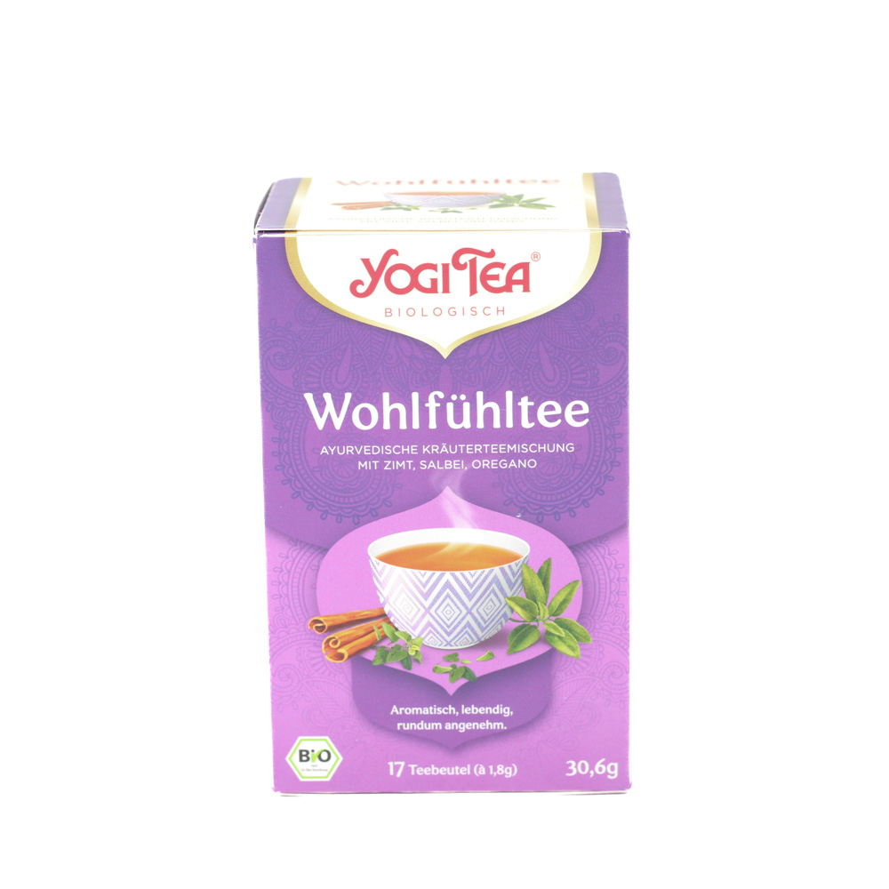 YOGI TEA Wohlfühl Tee Bio Filterbeutel