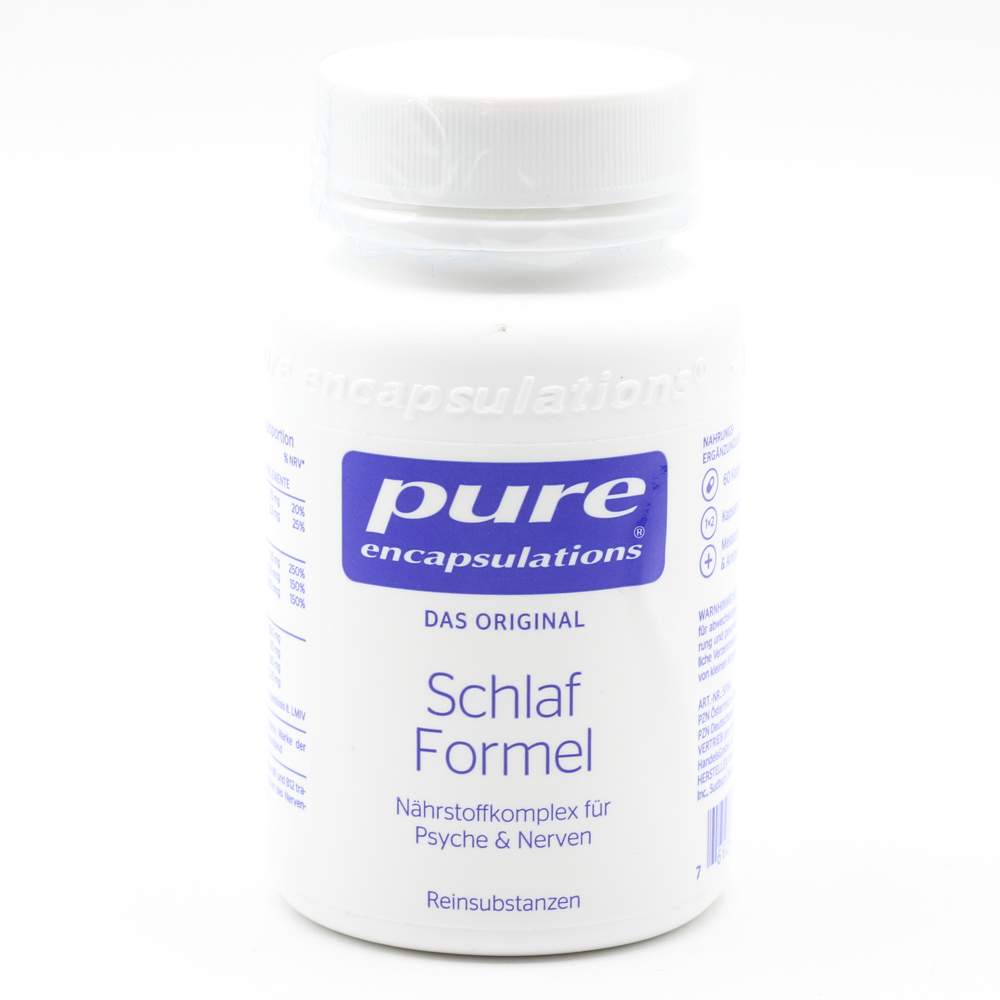 PURE ENCAPSULATIONS Schlaf Formel Kapseln