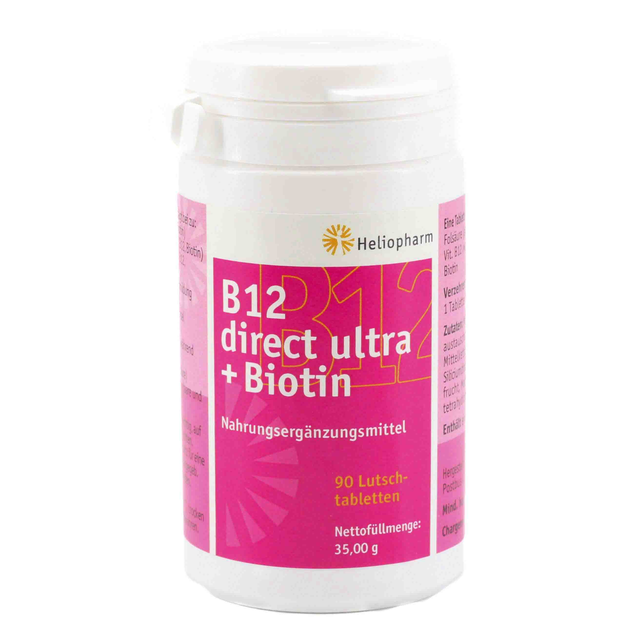 B12 DIRECT ultra+Biotin Lutschtabletten