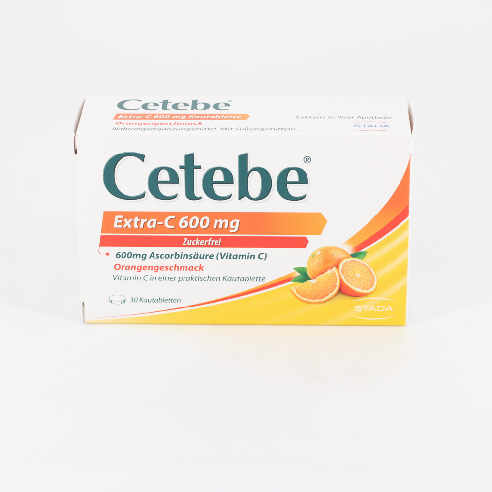 CETEBE Extra-C 600 mg Kautabletten