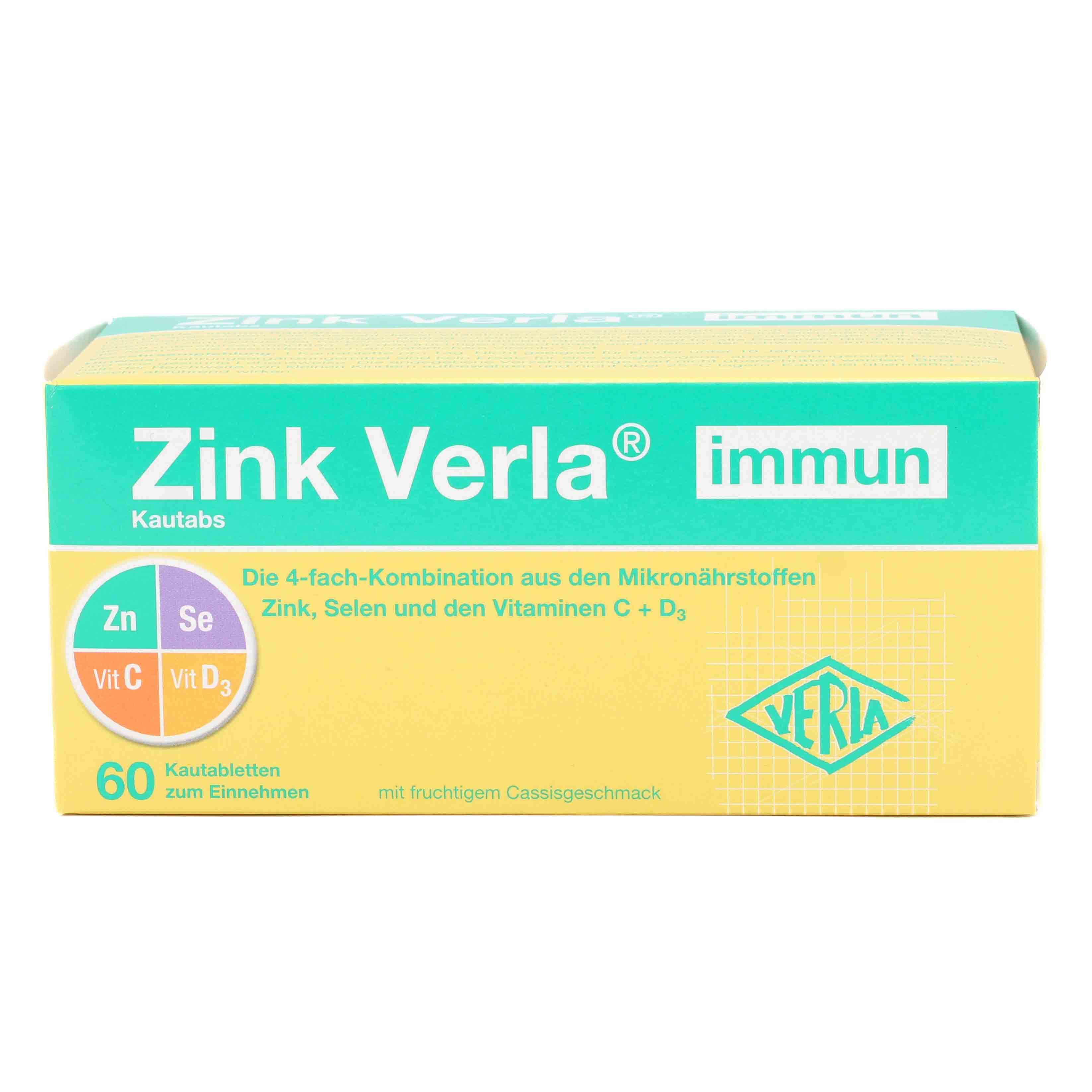 ZINK VERLA immun Kautabs