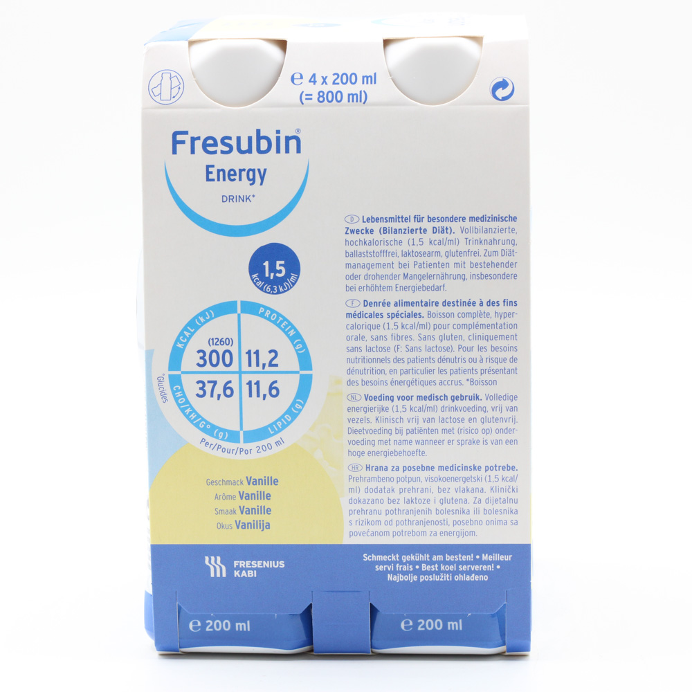 FRESUBIN ENERGY DRINK Vanille Trinkflasche Trinknahrung
