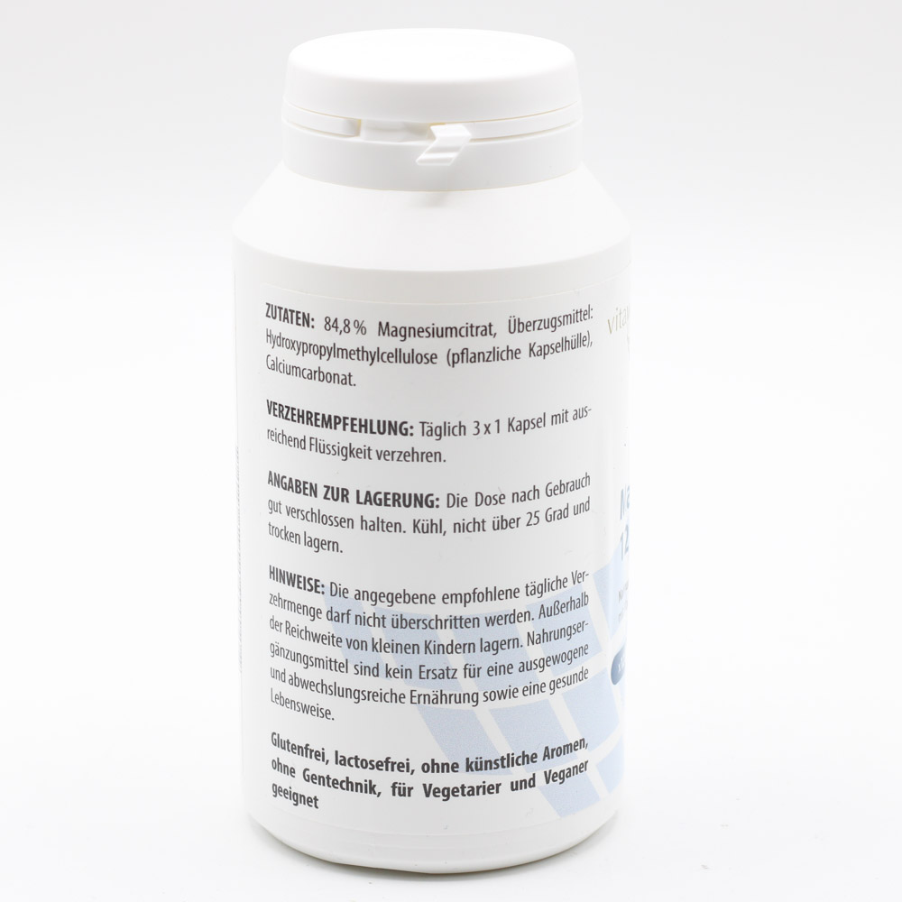 MAGNESIUMCITRAT 125 mg Kapseln