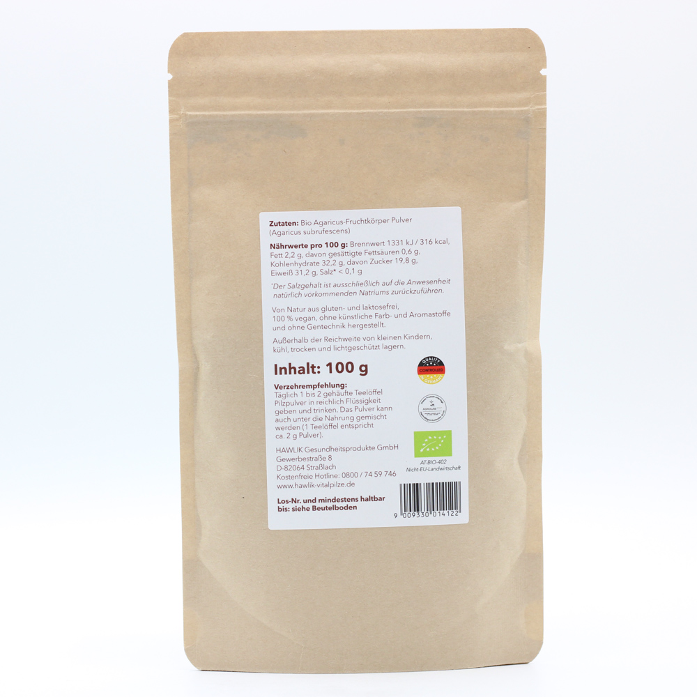 BIO AGARICUS Pulver