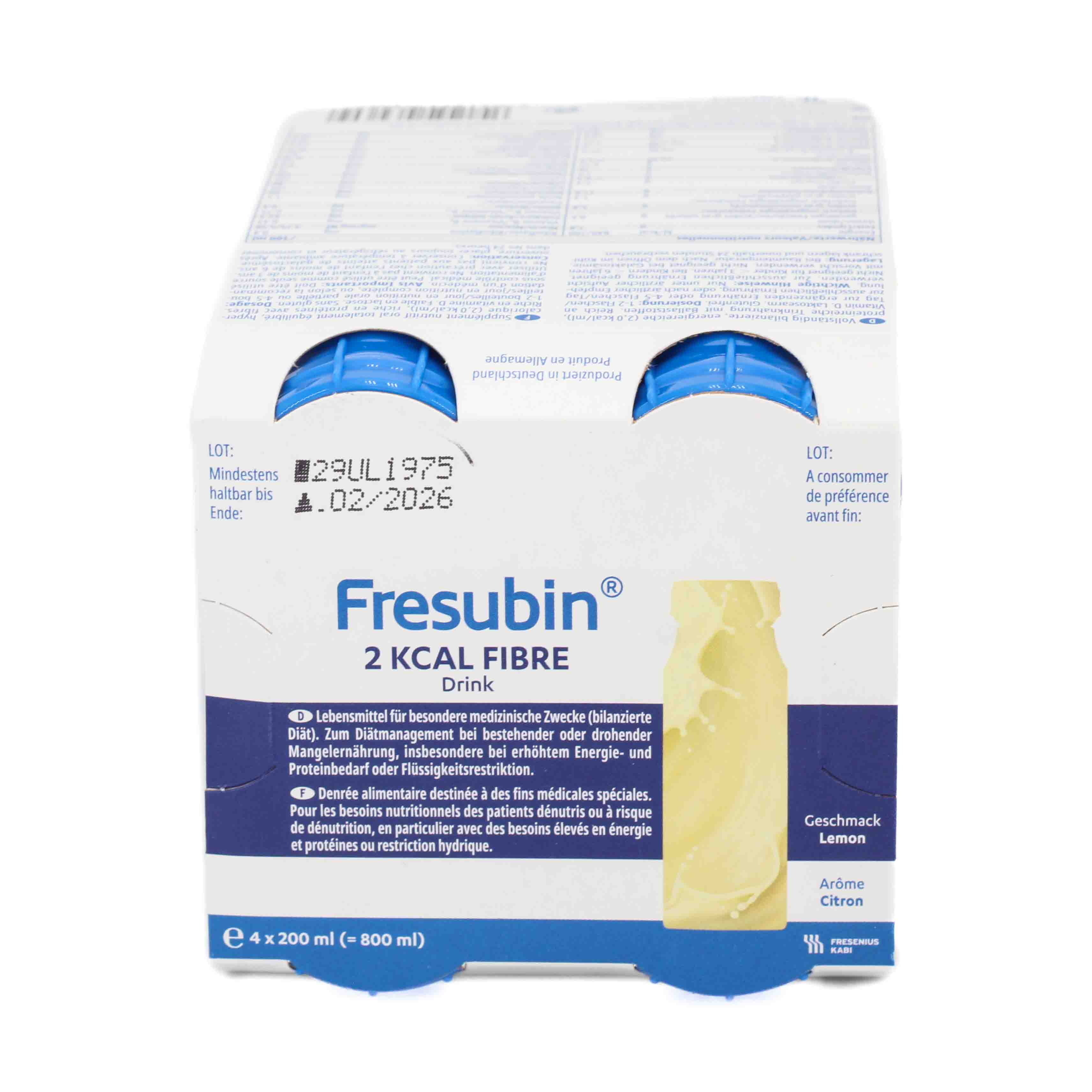 FRESUBIN 2 kcal Fibre DRINK Lemon Trinkflasche