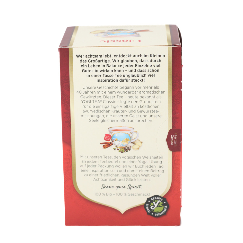 YOGI TEA Classic Bio Filterbeutel