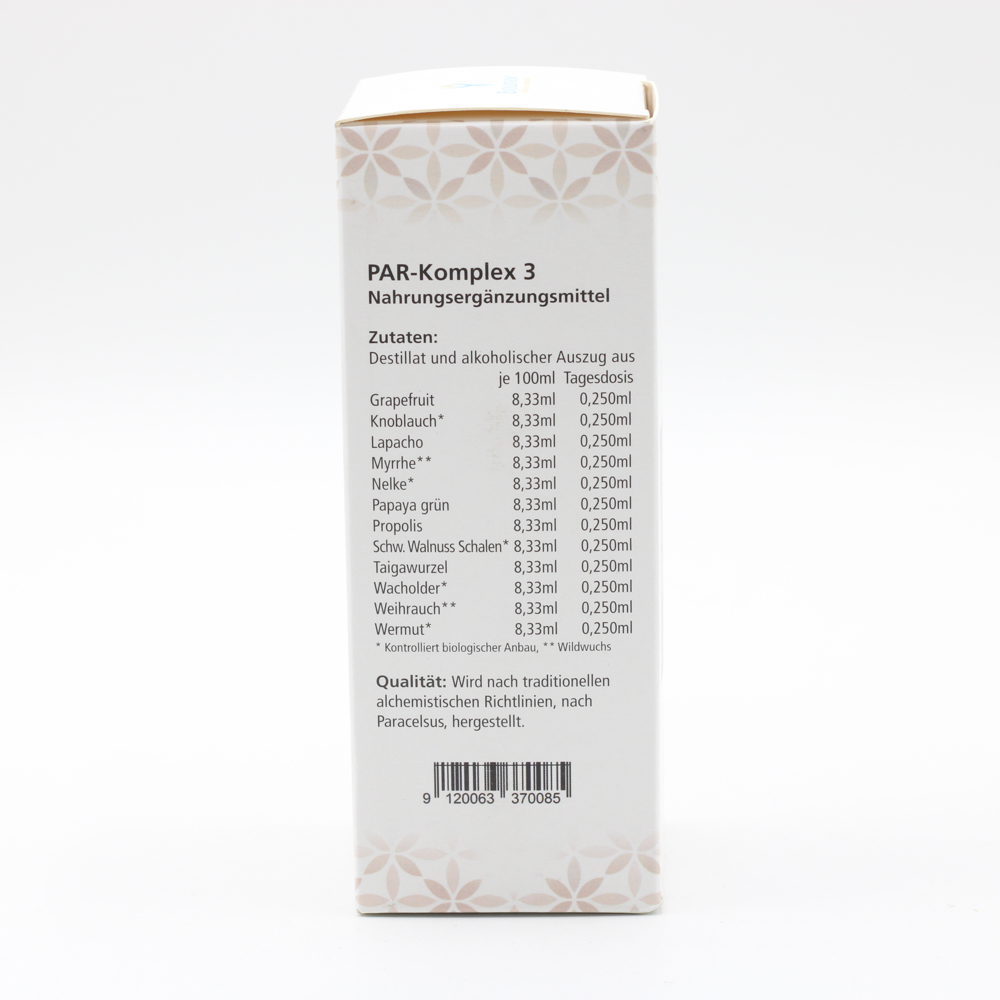 ALCHEMISTISCHE Kardinal Tinktur PAR-Komplex 3