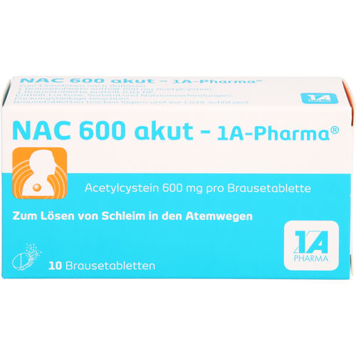 NAC 600 akut-1A Pharma Brausetabletten