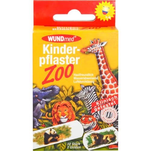 KINDERPFLASTER Zoo 2 Größen
