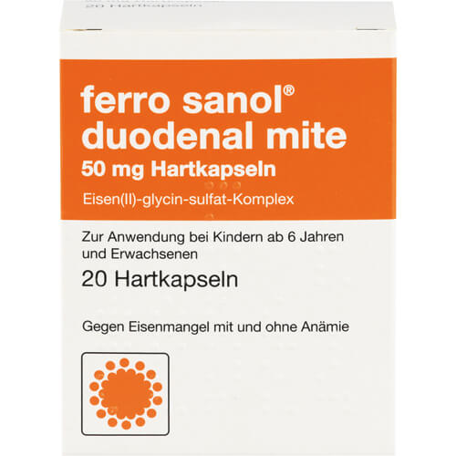 FERRO SANOL duodenal mite 50 mg magensaftr.Hartk.