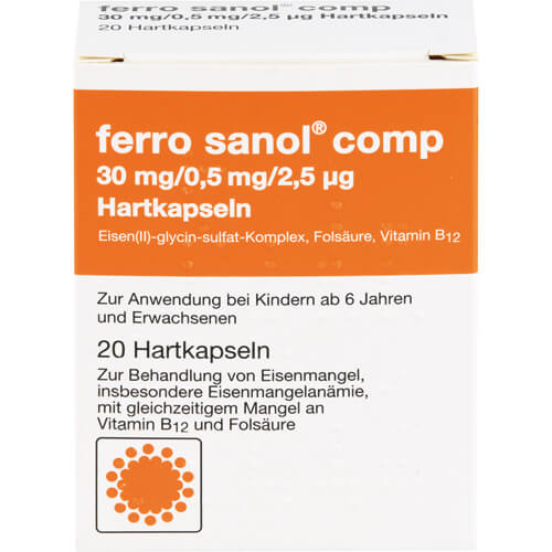 FERRO SANOL comp. Hartkaps.m.msr.überz.Pellets