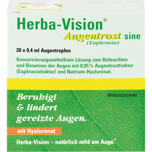 HERBA-VISION Augentrost sine Augentropfen