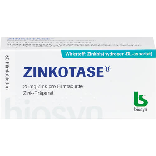 ZINKOTASE Filmtabletten