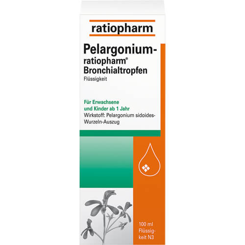 PELARGONIUM-RATIOPHARM Bronchialtropfen