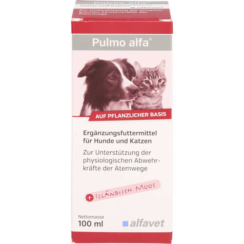 PULMO ALFA Ergänzungsfutterm.flüss.f.Hunde/Katzen