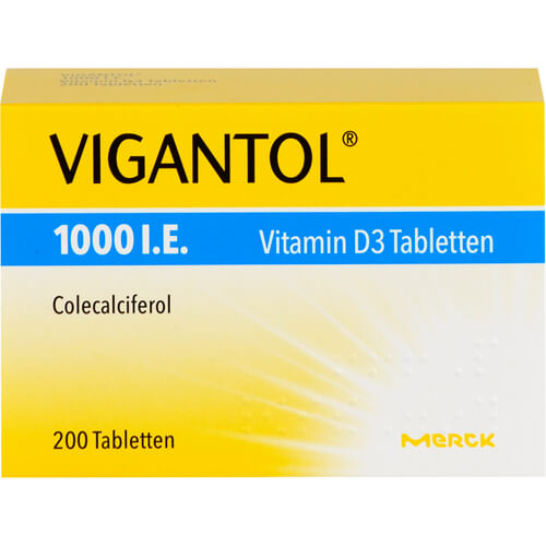 Vitamin D3 VIGANTOL 1.000 I.E. Vitamin D3 Tabletten