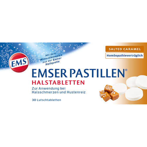 EMSER Pastillen Halstabletten salted Caramel