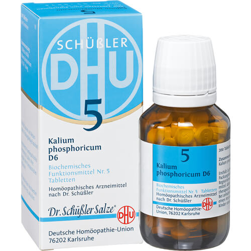 BIOCHEMIE DHU 5 Kalium phosphoricum D 6 Tabletten