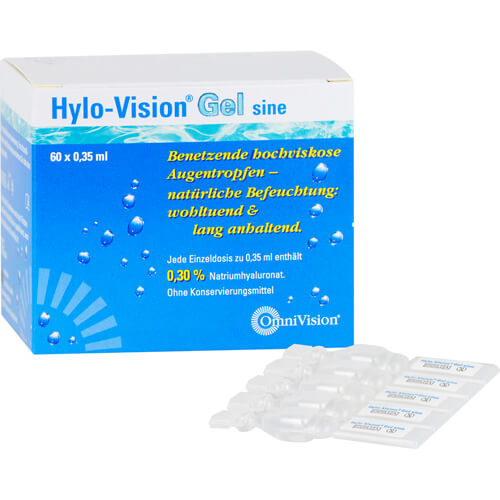 HYLO-VISION Gel sine Einzeldosispipetten