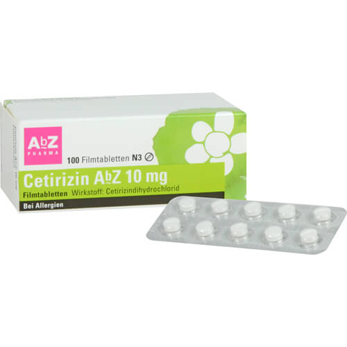 CETIRIZIN AbZ 10 mg Filmtabletten