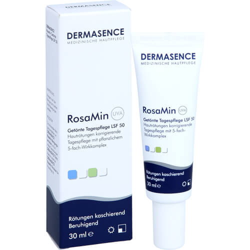 DERMASENCE RosaMin Getönte Tagespflege mit LSF 50