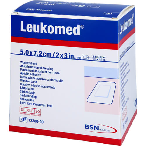 LEUKOMED sterile Pflaster 5x7,2 cm