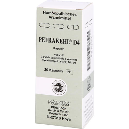 PEFRAKEHL D 4 Kapseln