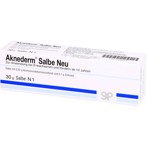 AKNEDERM Salbe Neu