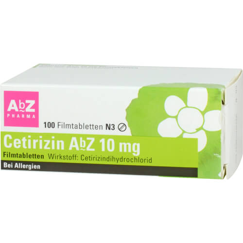 CETIRIZIN AbZ 10 mg Filmtabletten
