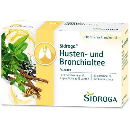 SIDROGA Husten- und Bronchialtee Filterbeutel