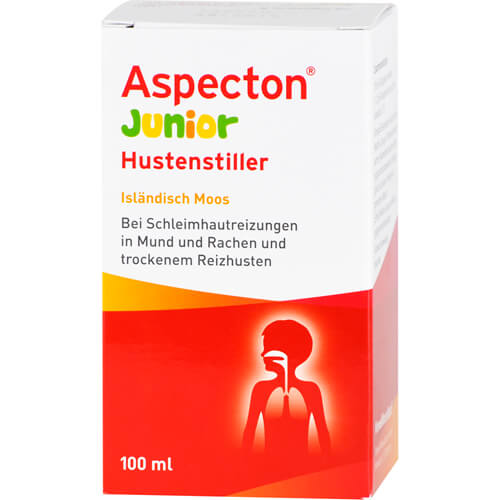 ASPECTON Junior Hustenstiller Isländisch Moos Saft