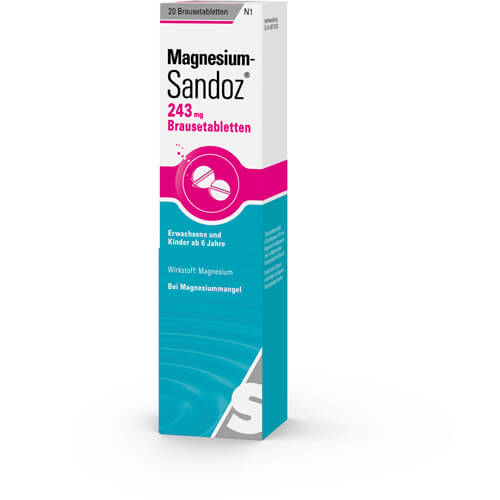 MAGNESIUM SANDOZ 243 mg Brausetabletten