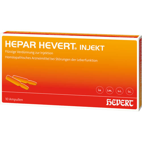 HEPAR HEVERT injekt Ampullen
