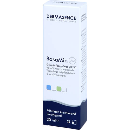 DERMASENCE RosaMin Getönte Tagespflege mit LSF 50