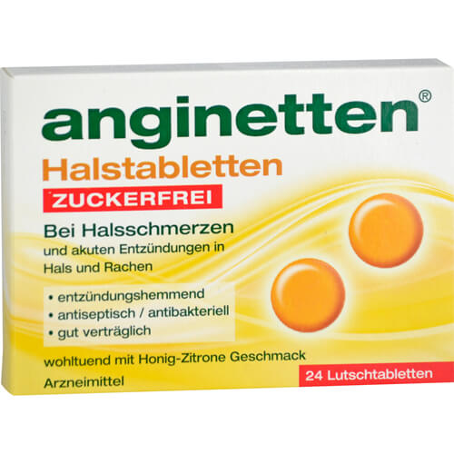 ANGINETTEN Halstabletten zuckerfrei