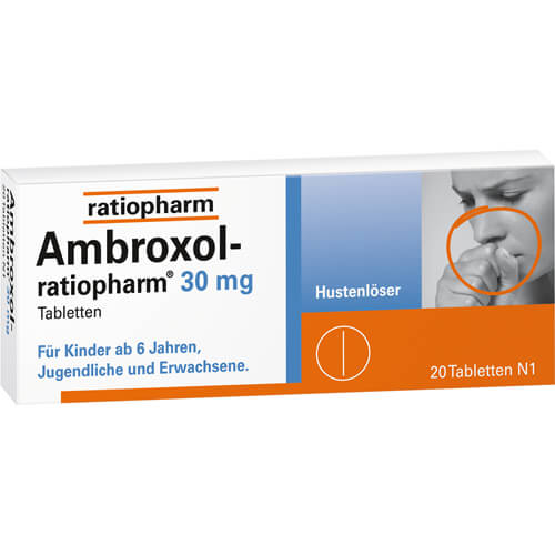 AMBROXOL-ratiopharm 30 mg Hustenlöser Tabletten