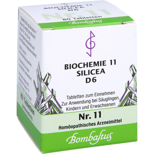 BIOCHEMIE 11 Silicea D 6 Tabletten