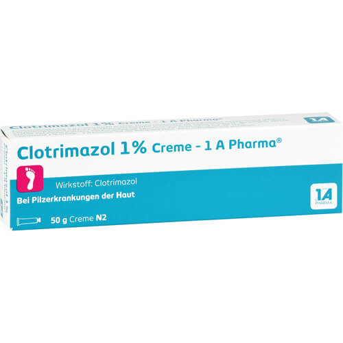 CLOTRIMAZOL 1% Creme-1A Pharma