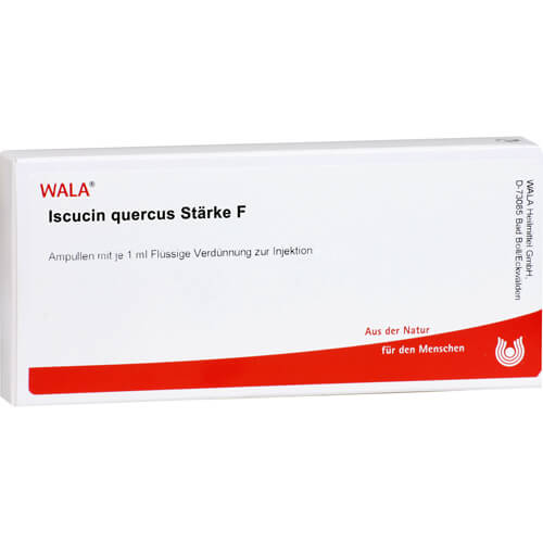 ISCUCIN quercus Stärke F Ampullen