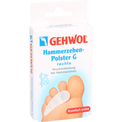 GEHWOL Polymer Gel Hammerzehenpolster G rechts