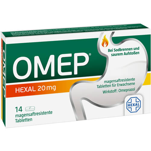 OMEP HEXAL 20 mg magensaftresistente Tabletten