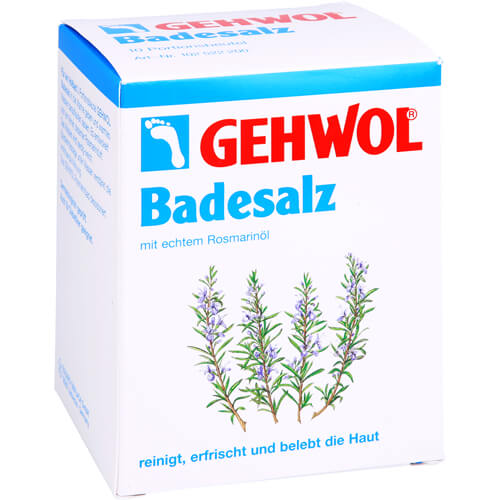 GEHWOL Rosmarin Badesalz Portionsbeutel
